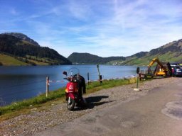 September 2014 Wägitalersee Ausfahrt